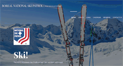 Desktop Screenshot of borealskipatrol.org